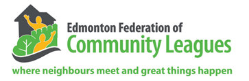 Logo of the Edm. Fed. of Comm. Leagues