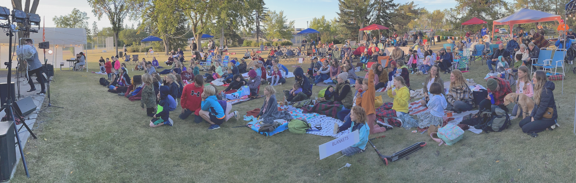Photo of audience at concert